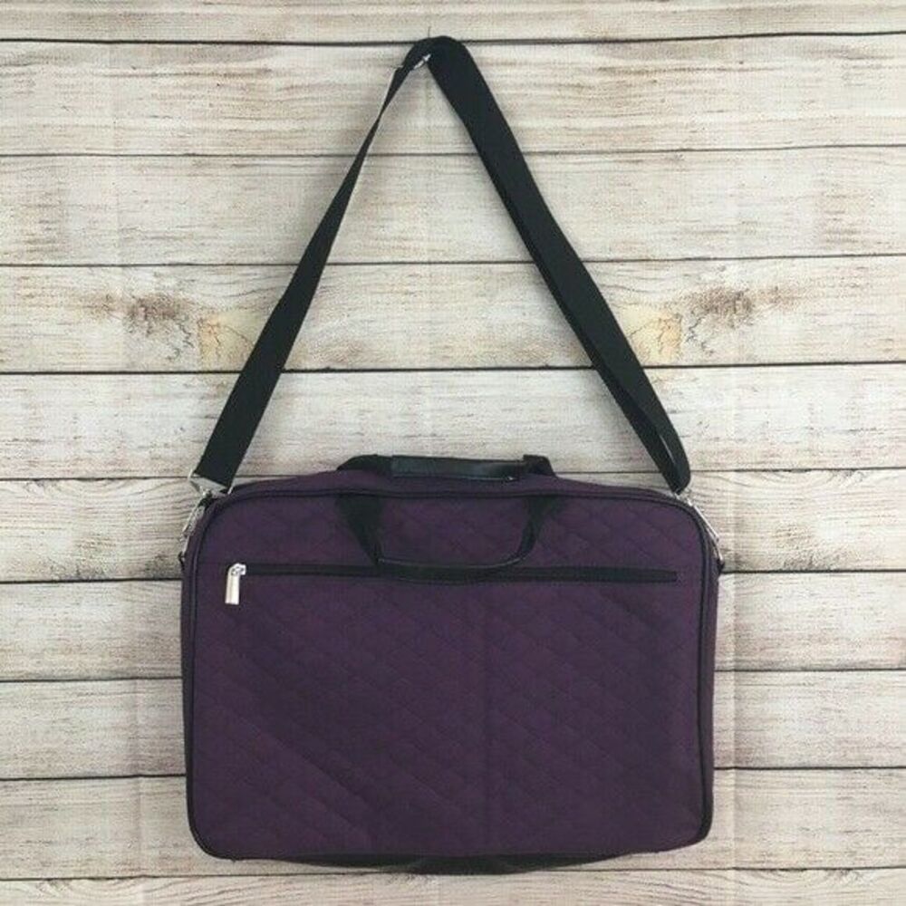 Buxton Laptop Messenger Carry Bag Tote 17x12
